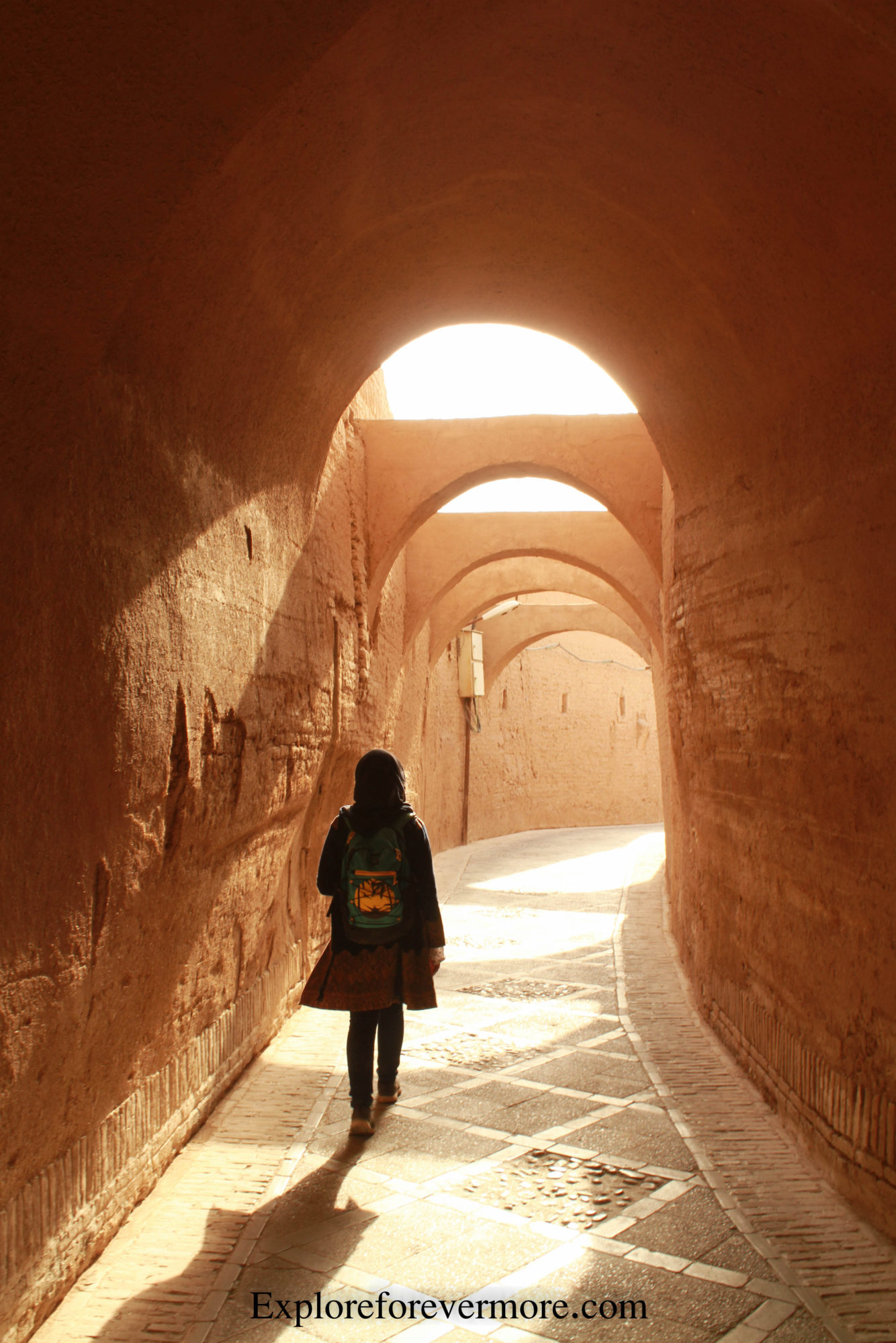 Wandering through the city of Yazd