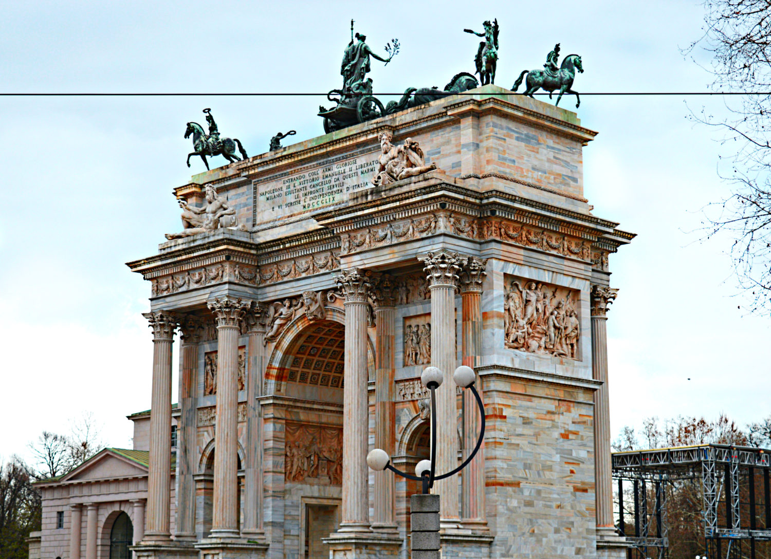 Arco della Pace, Milan