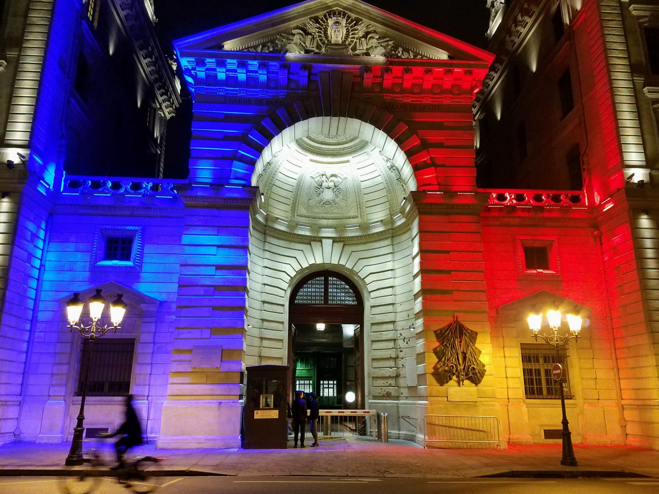 French Flag Building