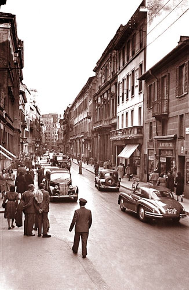 Europe's most expensive street back in the day