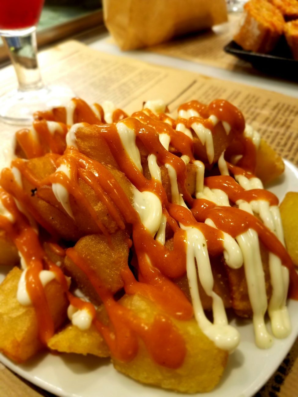 Papes Bravas in Spain