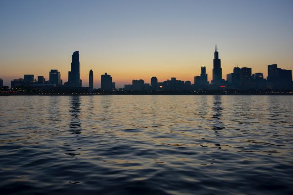 Sunrise in Chicago