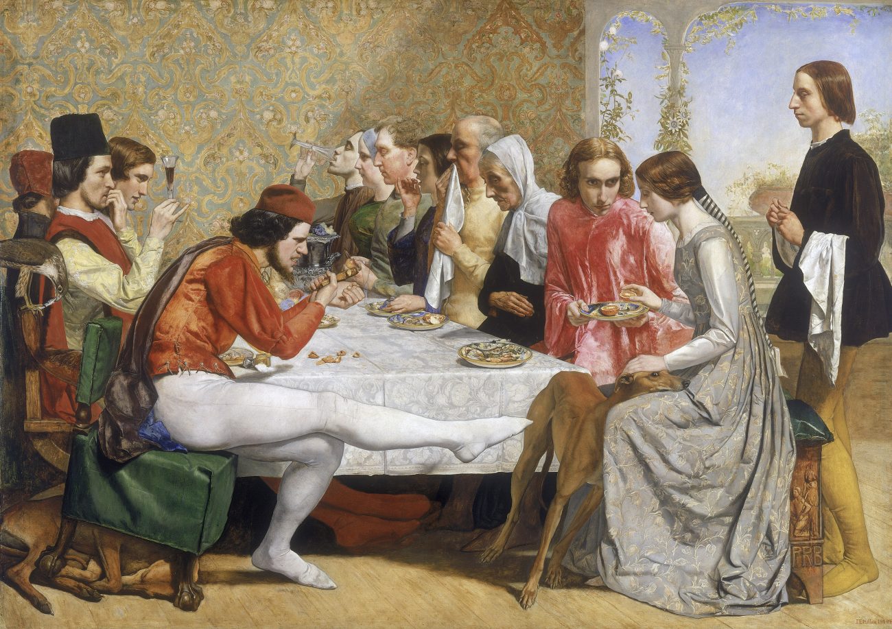 John Everett Millais: Isabella, 1848-49..