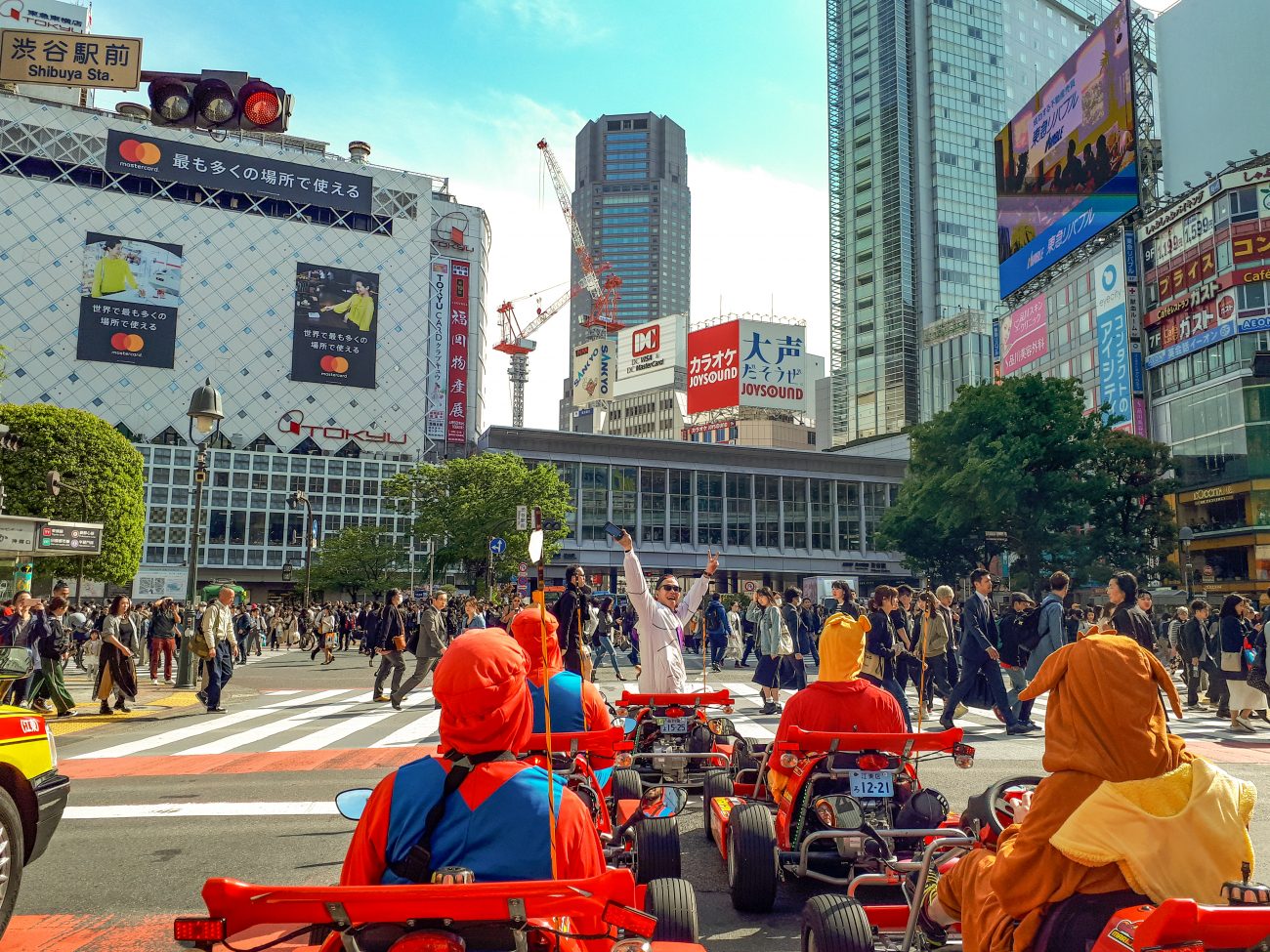 Real Life Mario Kart, Shibuya