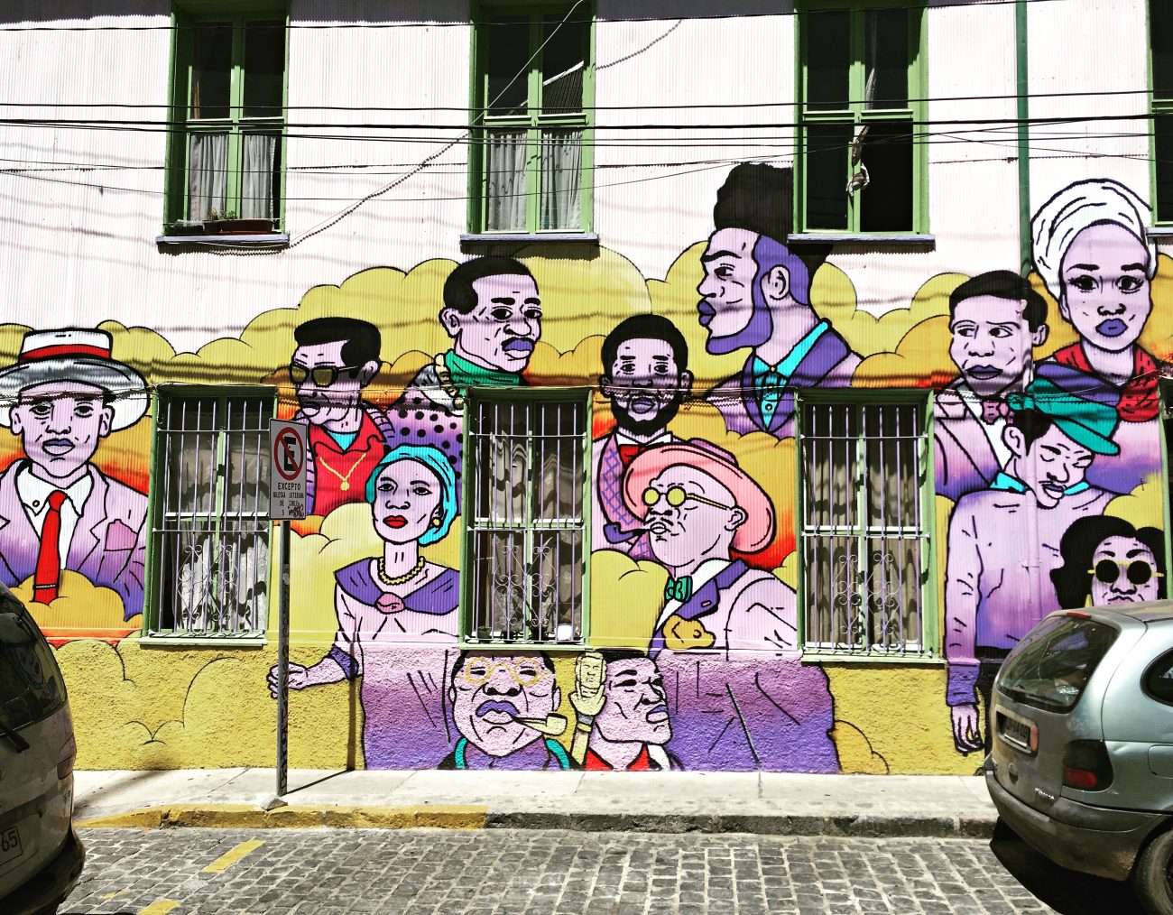 Street Art in Valparaiso, Chile
