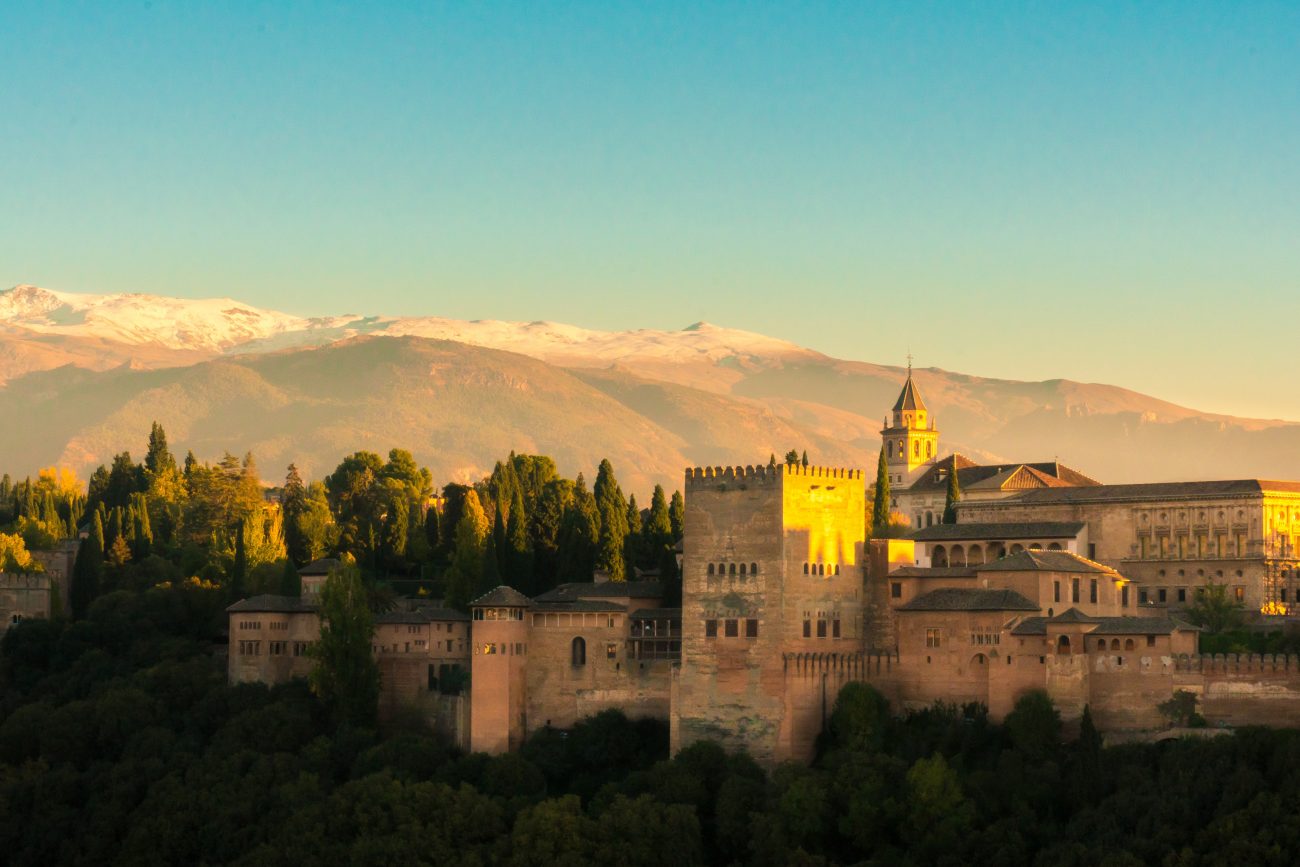 Alhambra in Granada, Spain