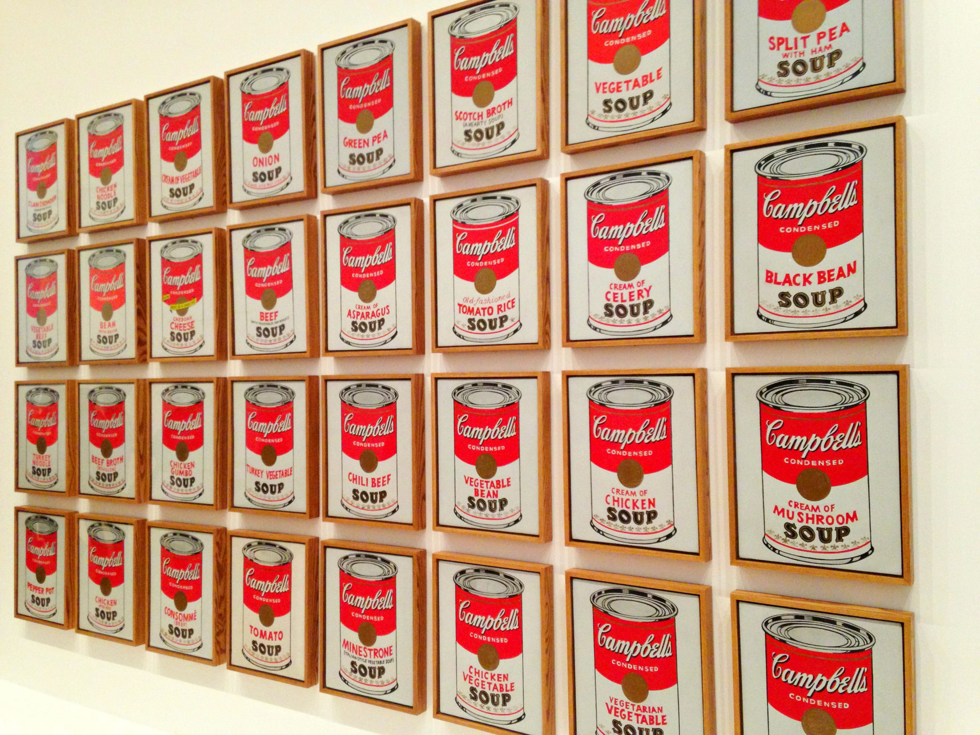 Andy Warhol's Campbell's Soup Cans