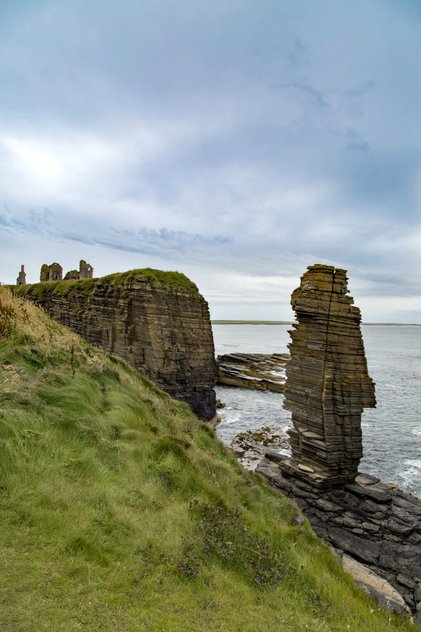 The Ruins of Wick Castle, Scotland