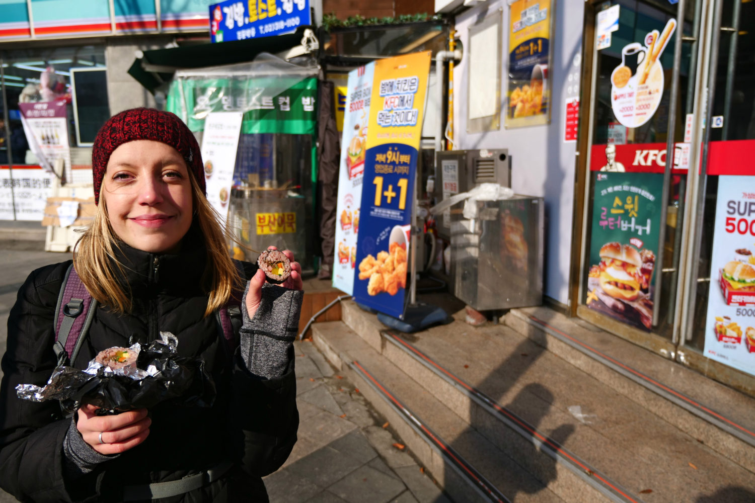 Eating in Seoul