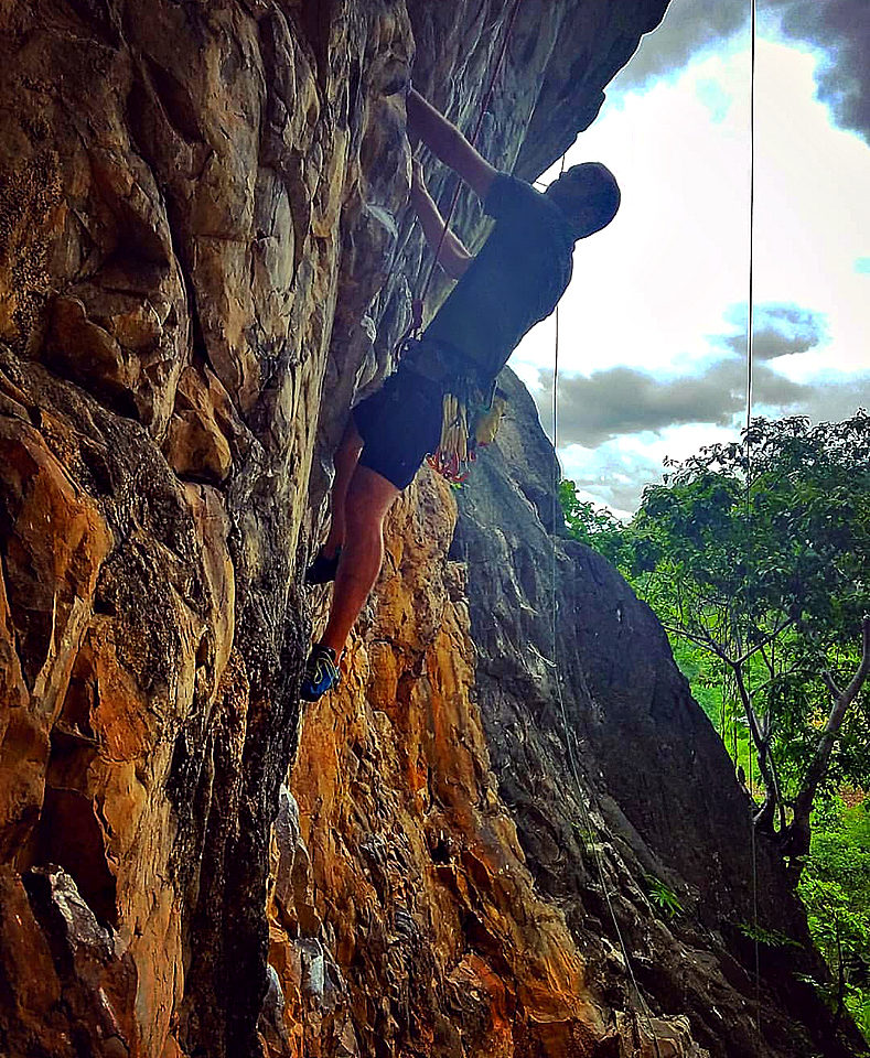 Crazy Horse Climbing