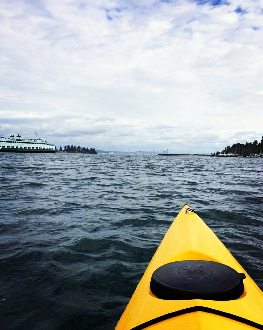 Kayaking on Bainbridge Island