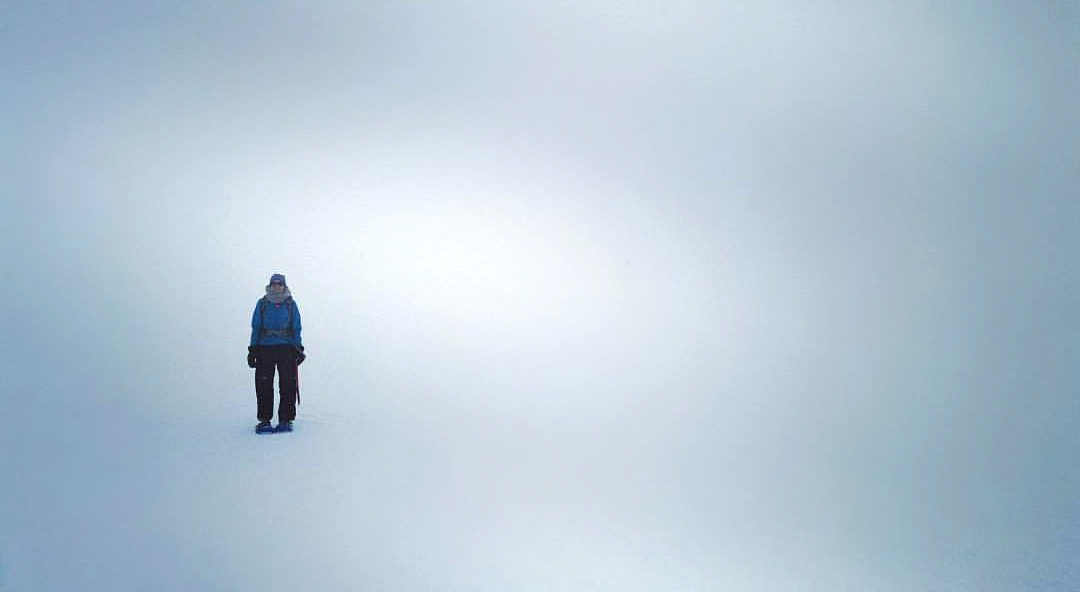 Snowshoeing On Mt. Rainer