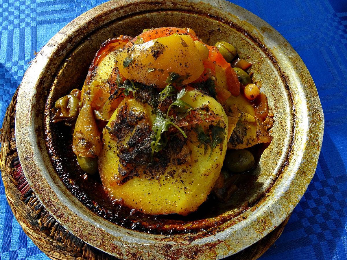 Tajine, A Traditional Moroccan Dish