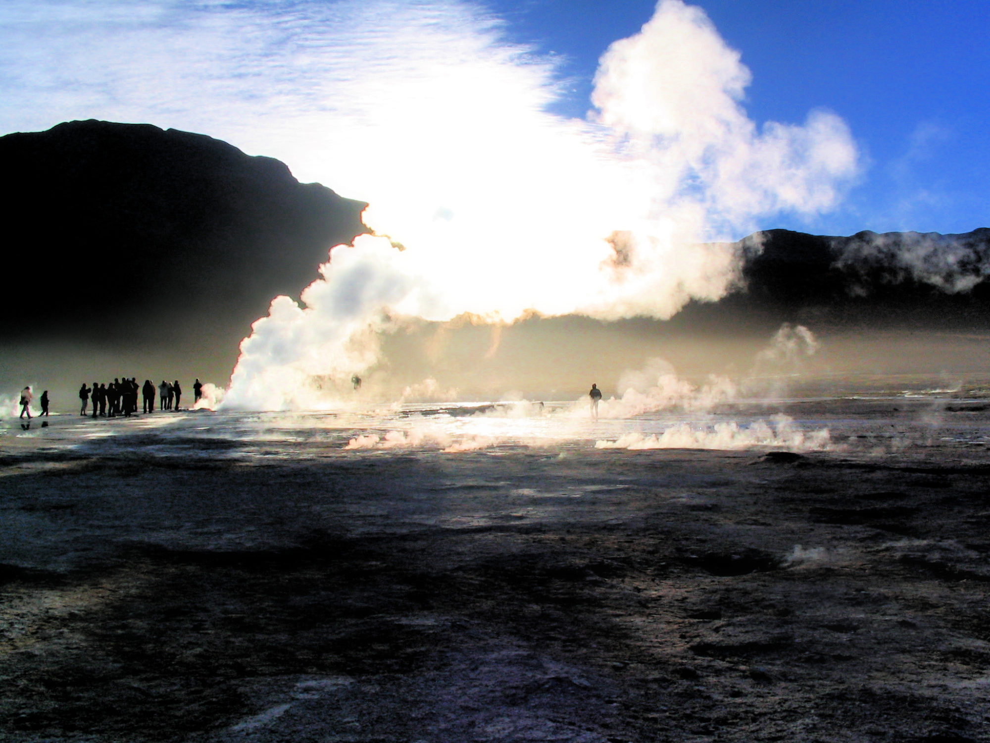 El Tatio Geysers in the Atacama Desert