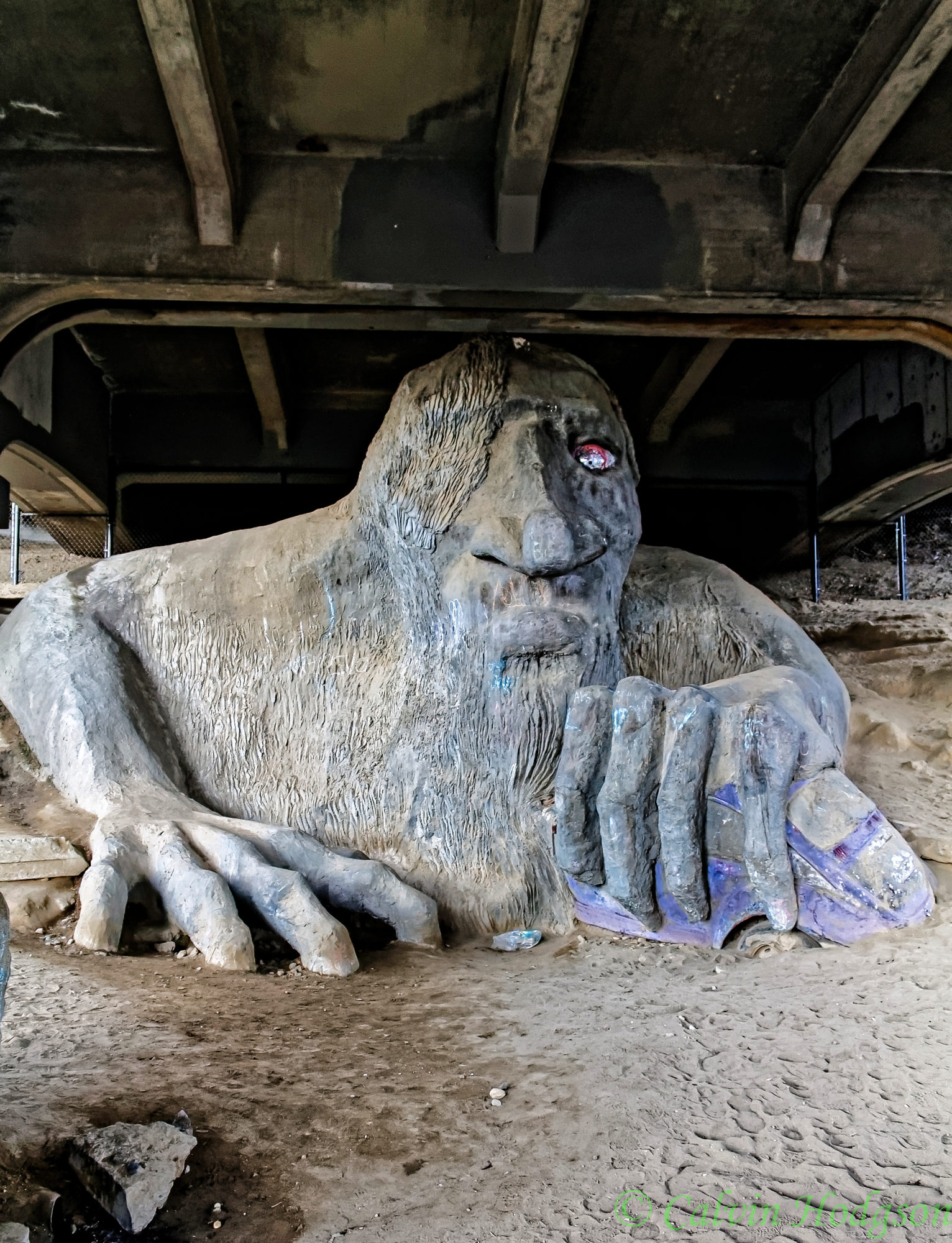 Fremont Troll in Seattle