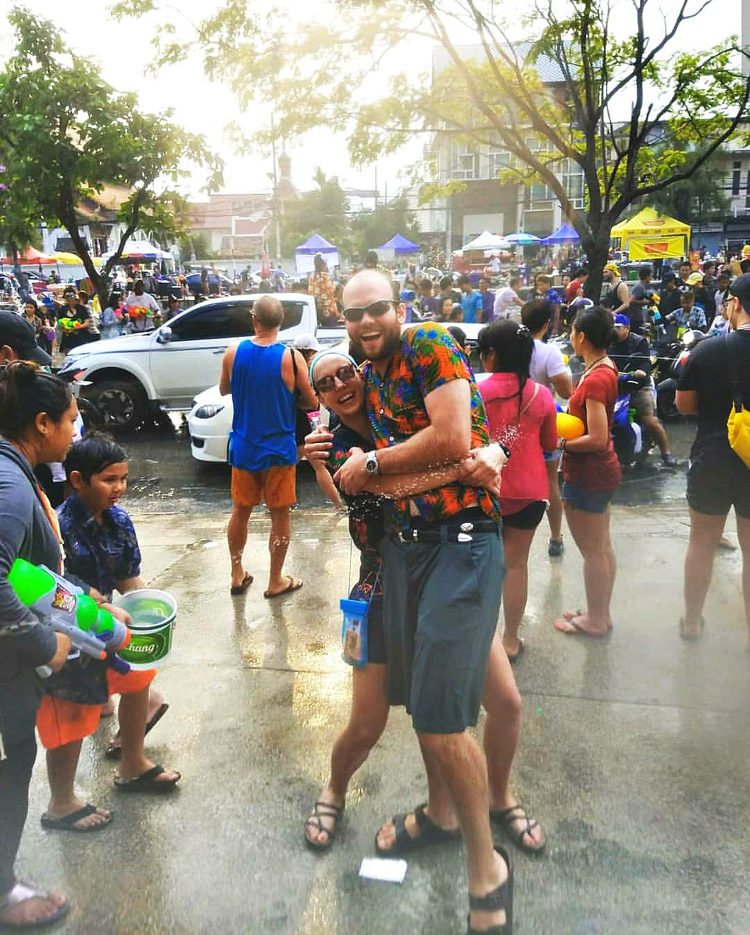 Songkran festival in Chiang Mai