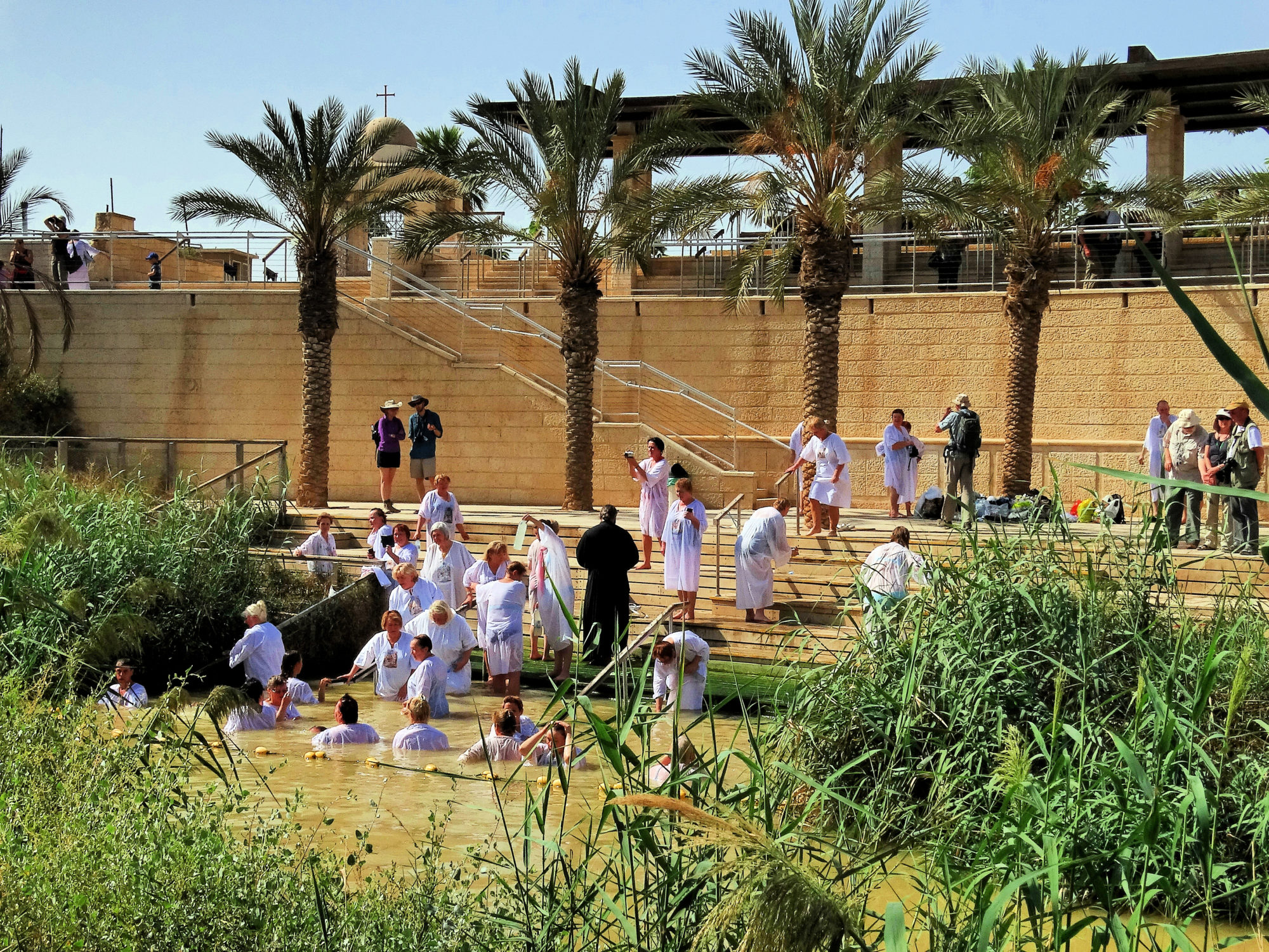 The Baptism Site of Jesus in the Jordan River