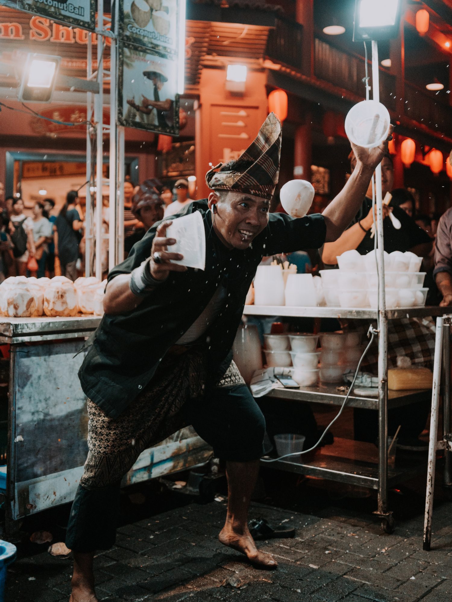 Flying Coconut Shake in Malaysia