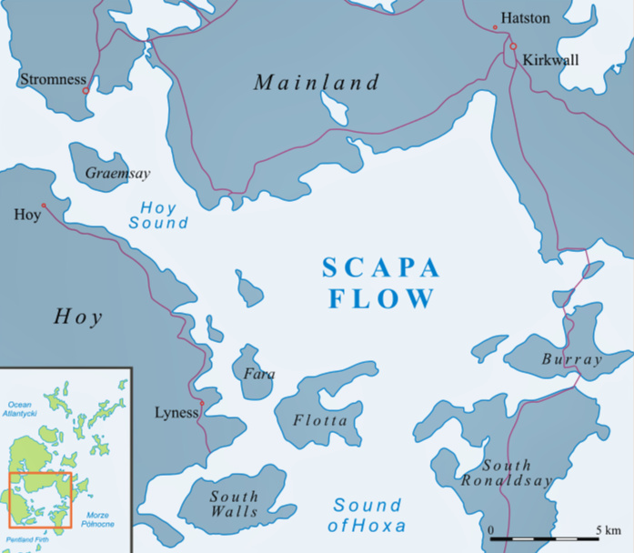 Scapa Flow, Scotland