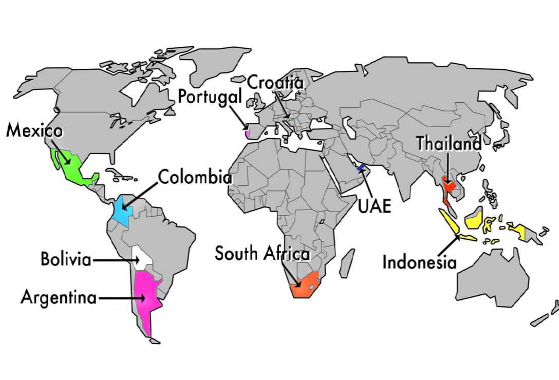 Warm Countries To Visit