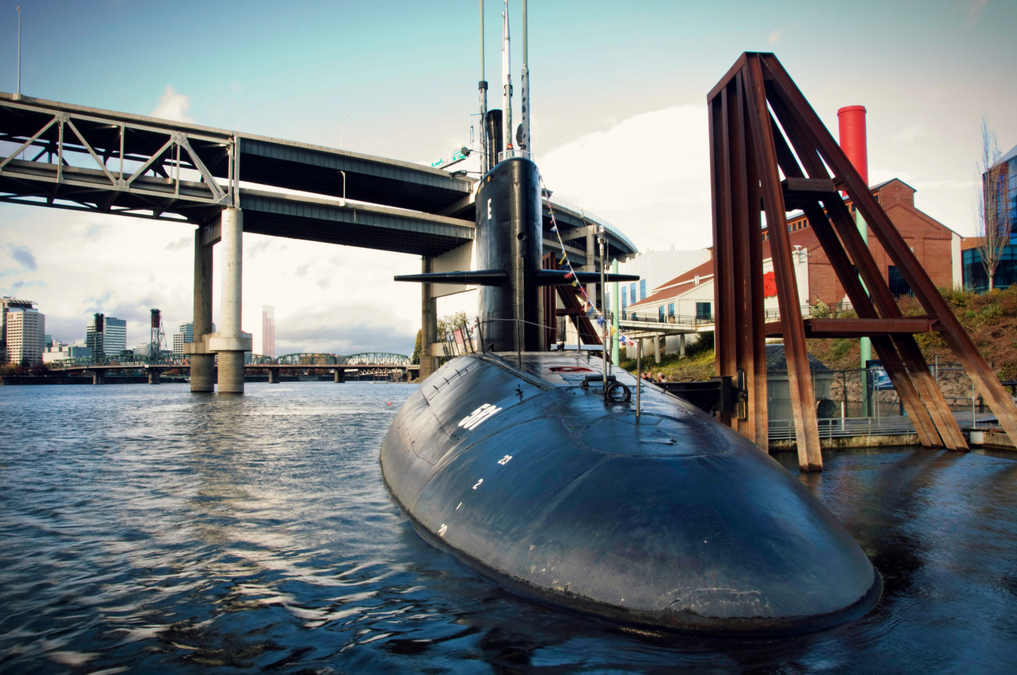 USS Blueback SS, Portland