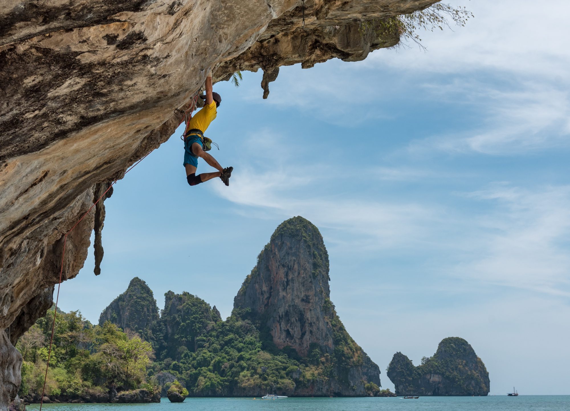 Rock Climbing on the Thai Islands
