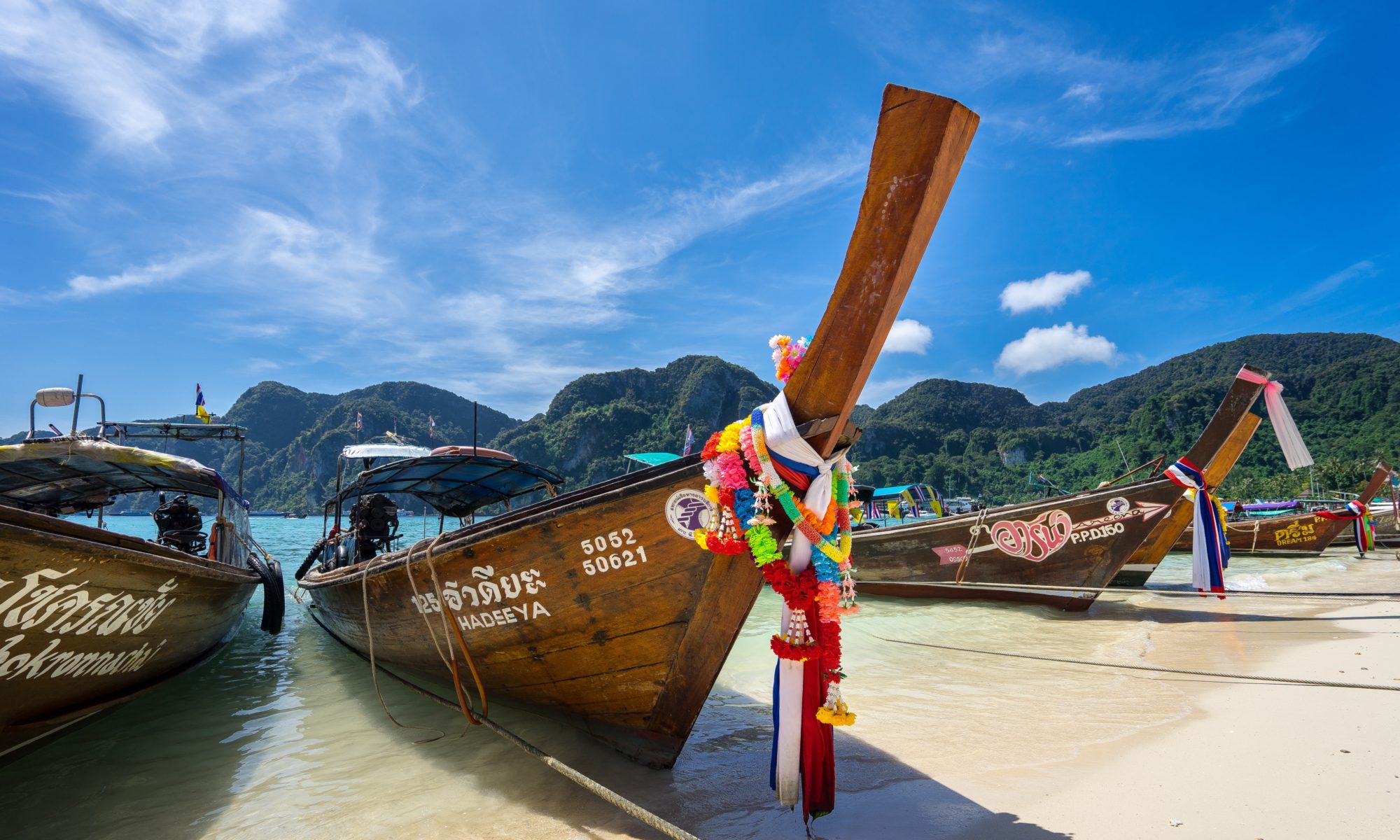 Long Tails on the Thai Islands