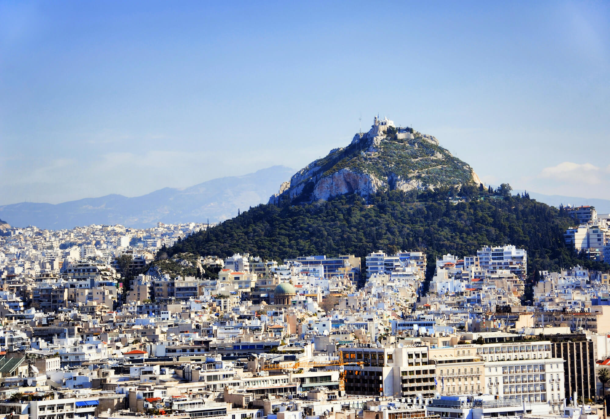 Mount Lycabettus is something to conquer while seeing Athens in 3 days!