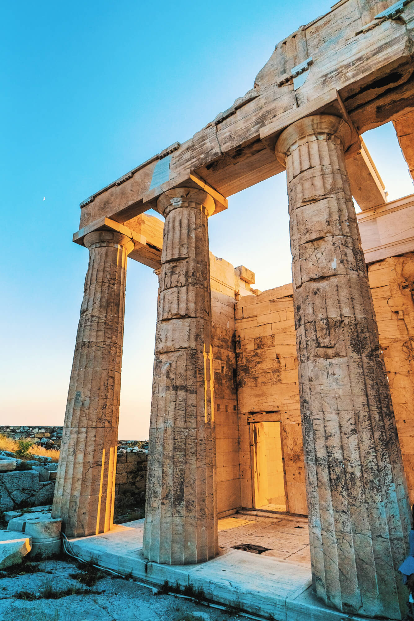 The Parthenon in Athens is a must-see while spending 3 days in Athens.