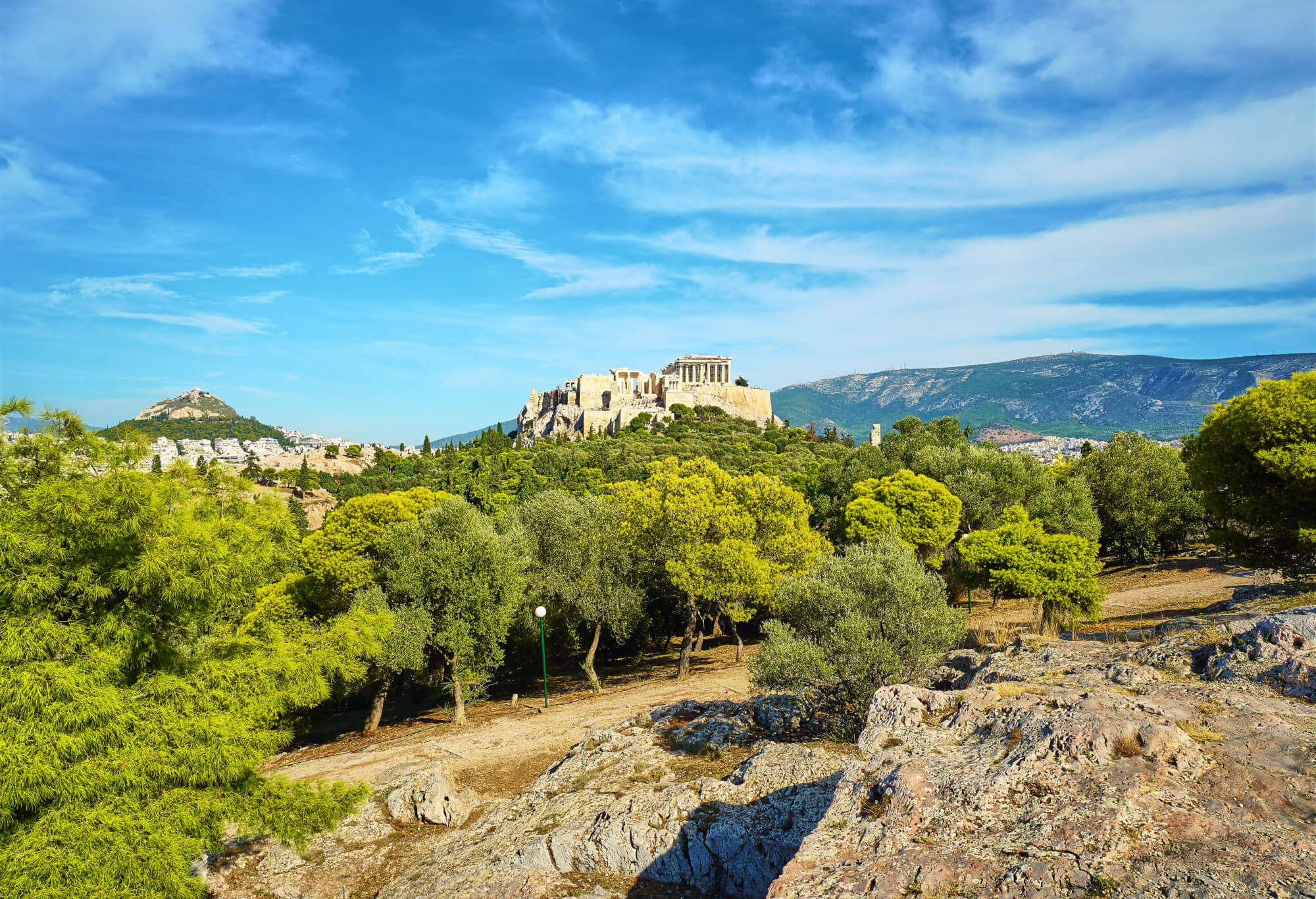 Pnyx Hill in Athens.